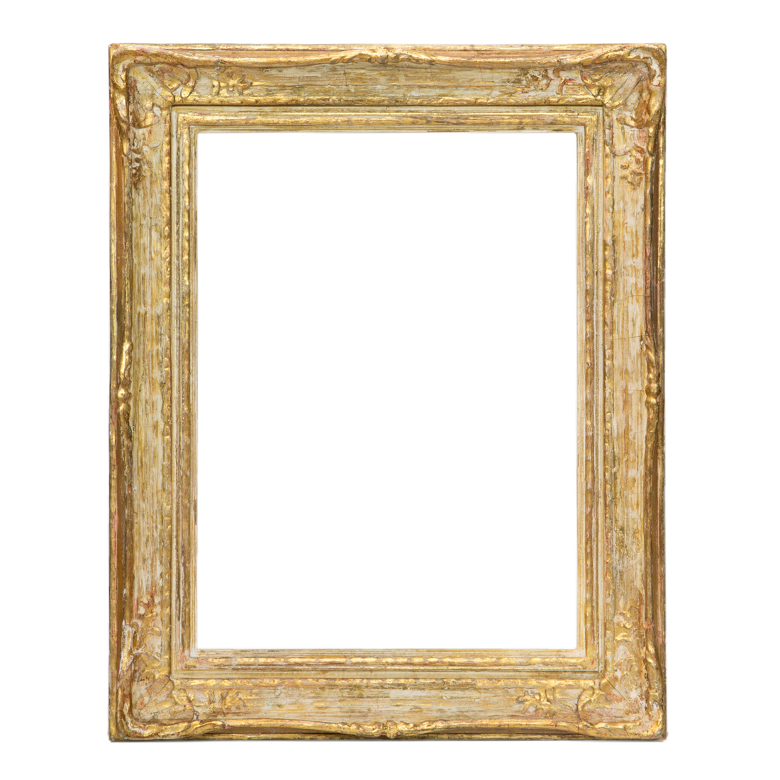 NEWCOMB MACKLIN  PARTIAL GILT FRAME