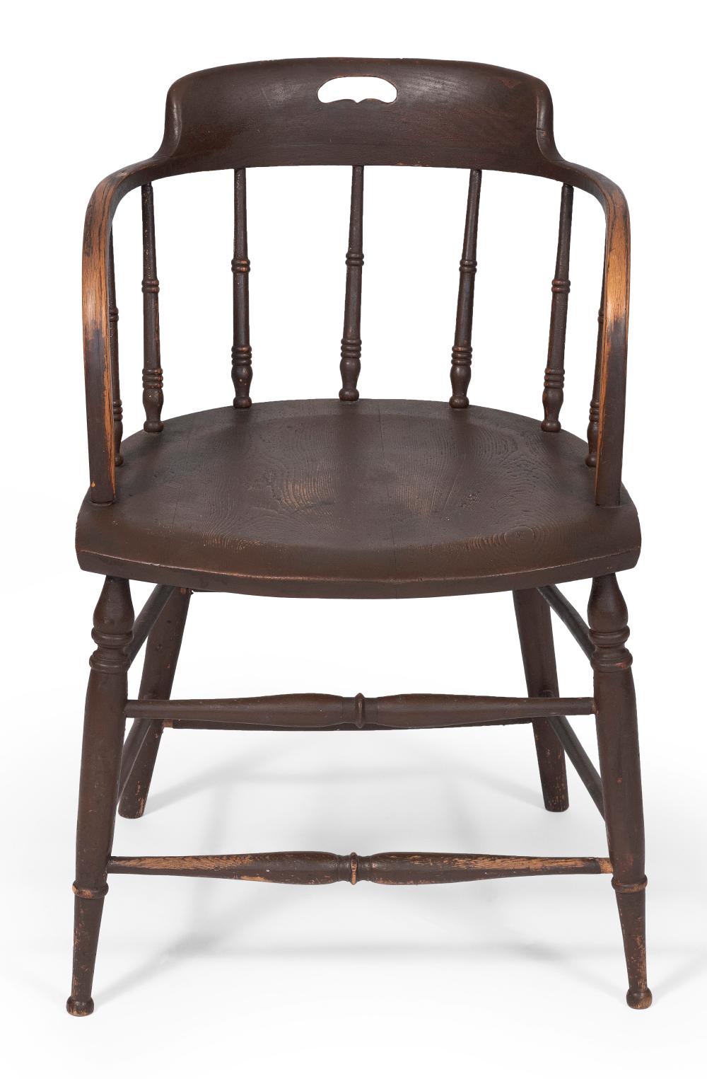 NEWEL TARBOX CAPTAIN’S CHAIR