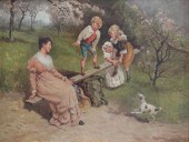 NEWELL Hugh. 1905 O/C of Famil