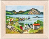 NEWFOUNDLAND HARBOUR BY K.C. H