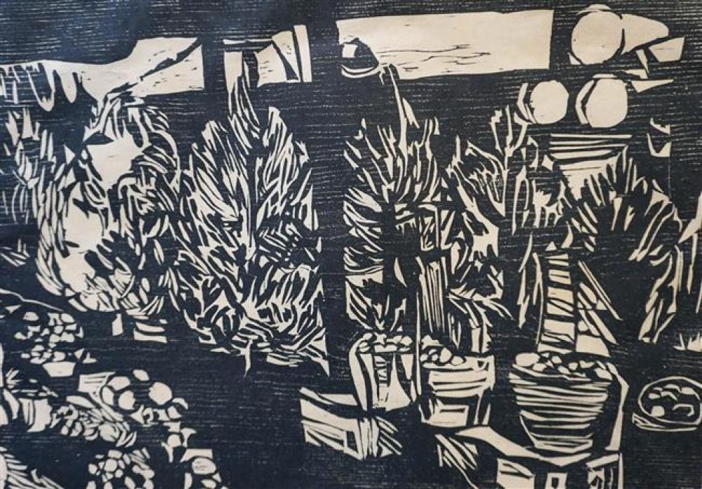 NEWMAN, 'HAYMARKET', WOODCUT,