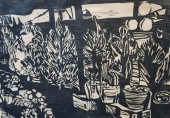 NEWMAN, 'HAYMARKET', WOODCUT,