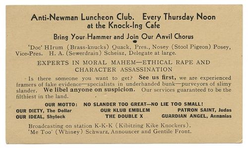 NEWMANN, GEORGE. GROUP OF