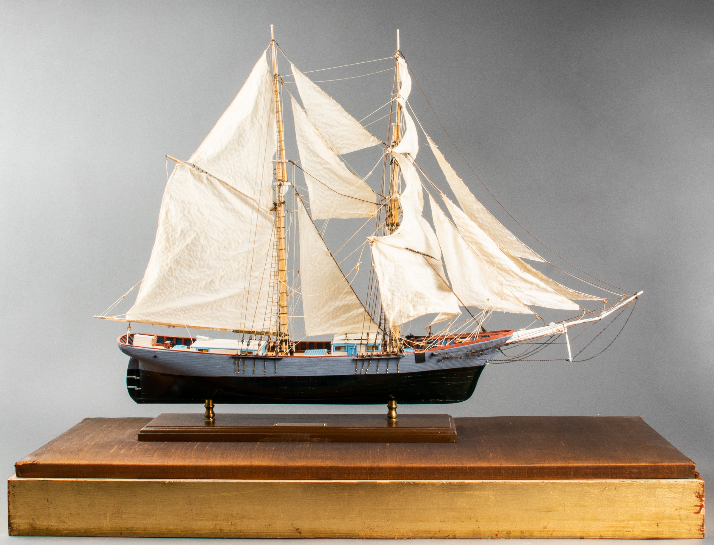 "NEWSBOY BRIGANTINE OF BOSTON 1854"