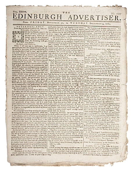 [NEWSPAPER] Revolutionary War