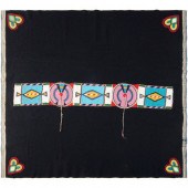 Nez Perce Beaded Hide Blanket
