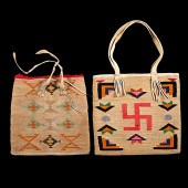 Nez Perce Corn Husk Bags lot o