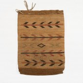 NEZ PERCE, CORNHUSK BAG WITH A