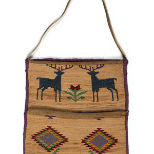 Nez Perce Cornhusk Wall Pocket,