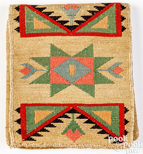NEZ PERCE INDIAN CORN HUSK BAGNez