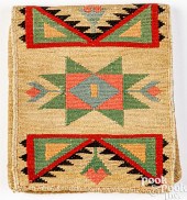 NEZ PERCE INDIAN CORN HUSK BAG