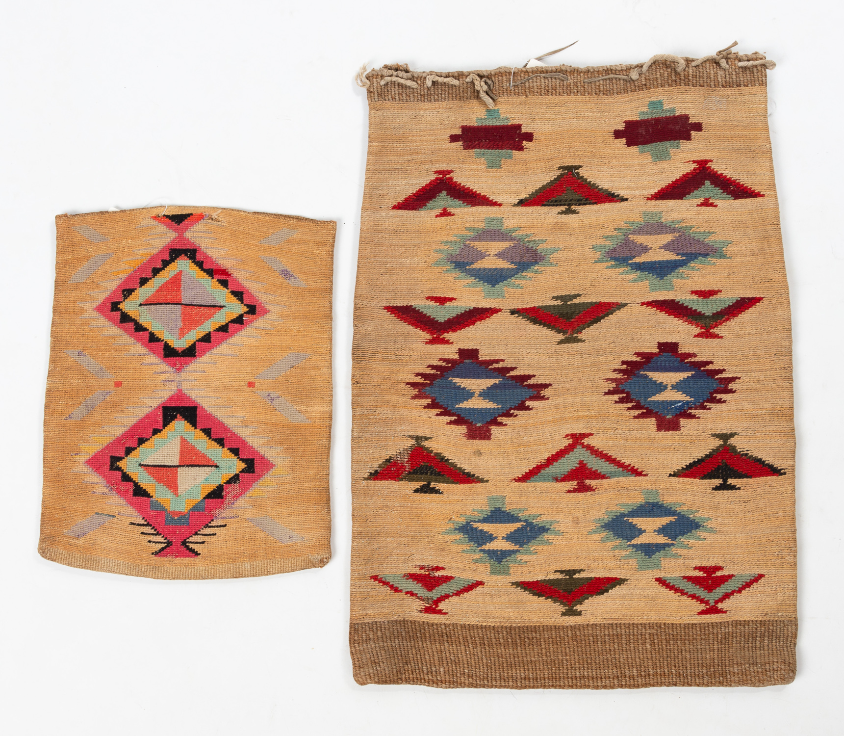 NEZ PERCE POLYCHROME TWINED