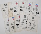 NFL 1964-70 PRESS GUIDES PLAYO