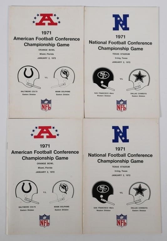 NFL 1971 CONFERENCE CHAMPIONSHIP
