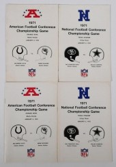NFL 1971 CONFERENCE CHAMPIONSH