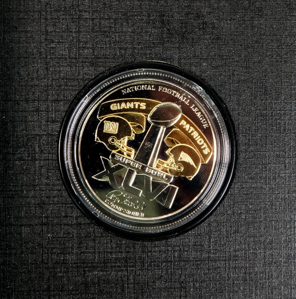 NFL SUPER BOWL XLVI(46) 24K &