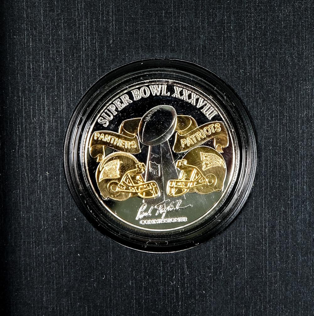 NFL SUPER BOWL XXXVIII(38) 24K &