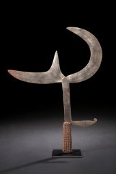 Ngbaka Peoples Throwing Knife,