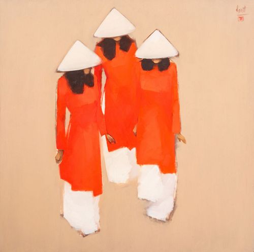 NGUYEN THANH BINH THREE SCHOOLGIRLS