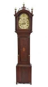 N.H. FEDERAL TALL CLOCK, ATTRI