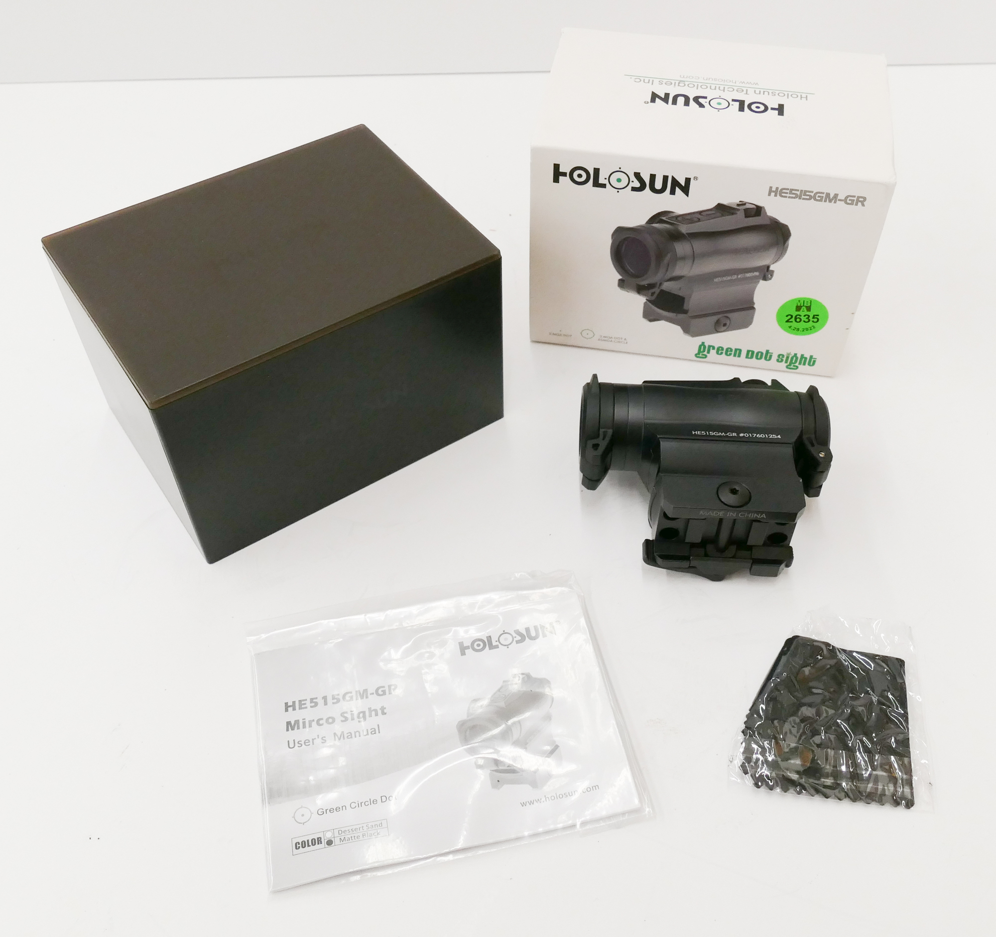 NIB Holosun Green Dot Sight