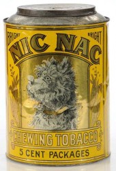 Nic Nac Tobacco Store Canister