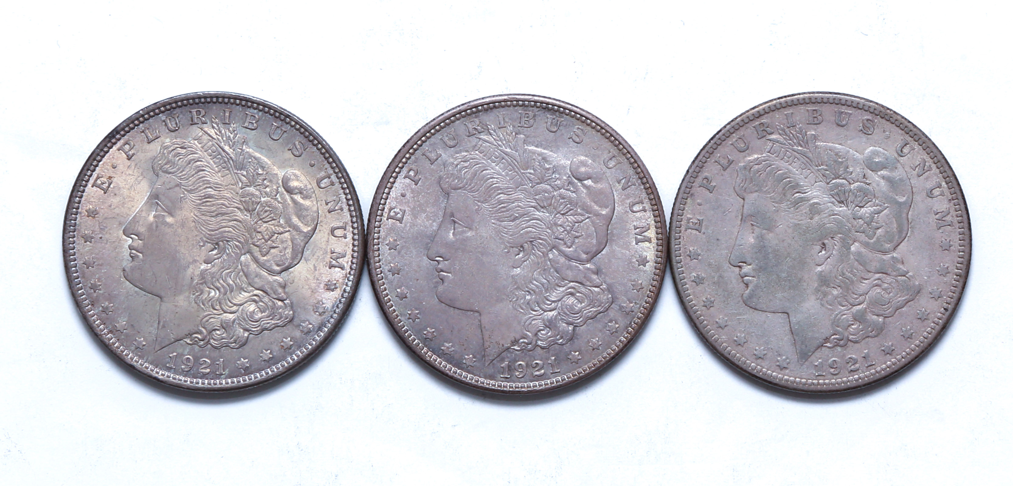 NICE 1921 PDS MORGAN DOLLARS 1921 -
