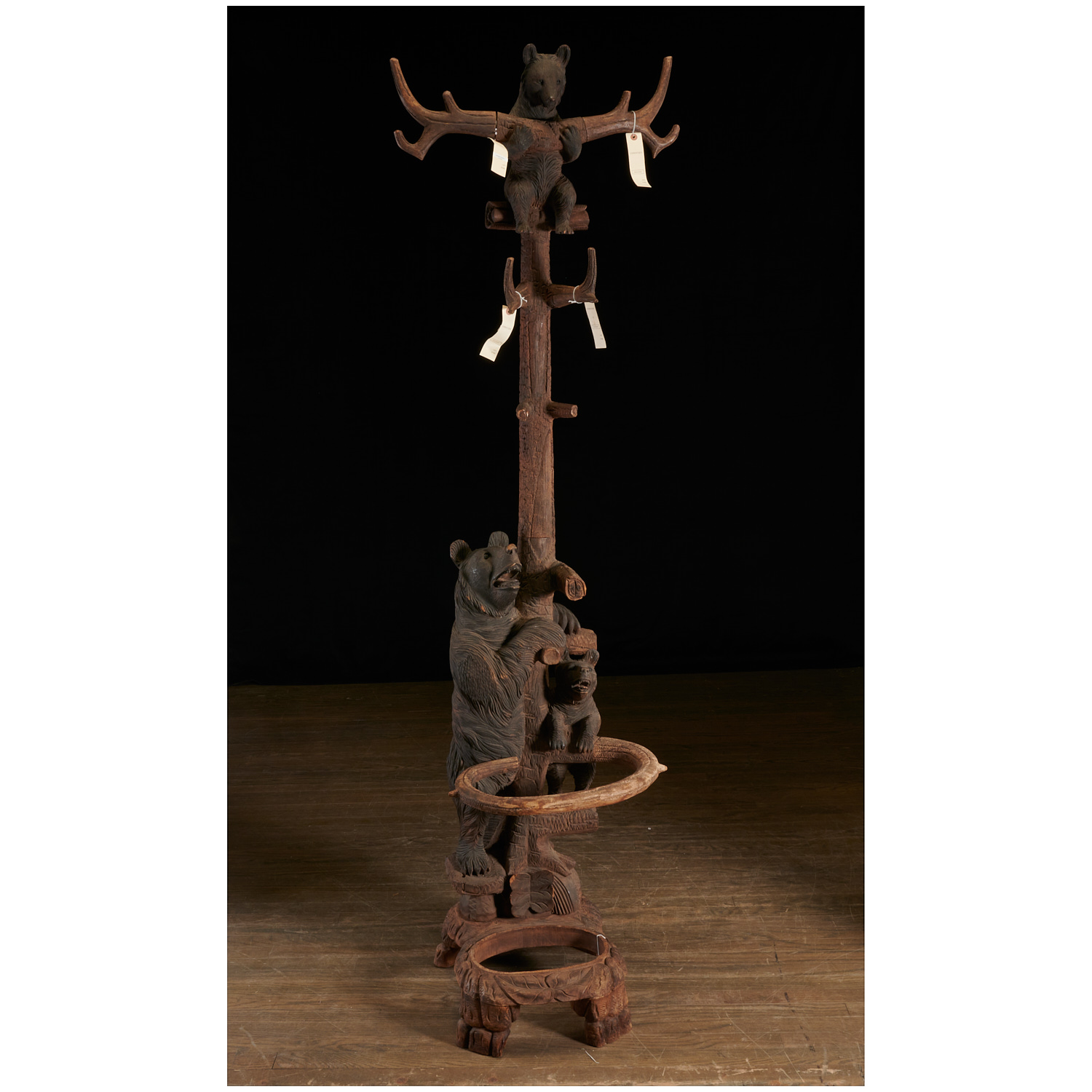 NICE BLACK FOREST CARVED WOOD