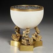 NICE CONTINENTAL GILT BRONZE M