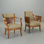 NICE EDWARDIAN SALON SEATING S