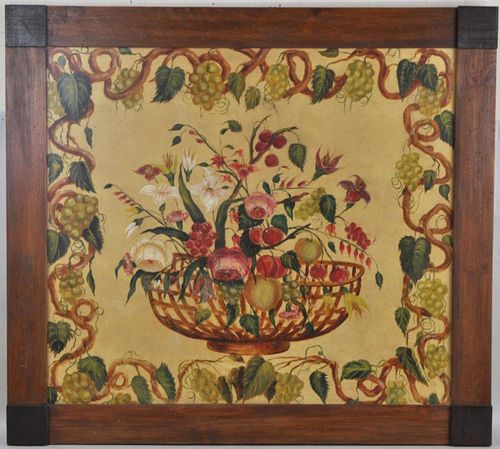 NICE FOLK ART AMERICAN PAINTED
