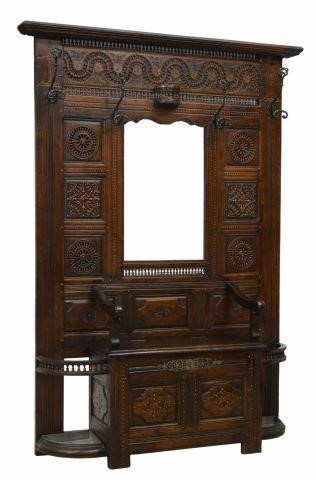 NICE FRENCH BRETON OAK SPINDLED