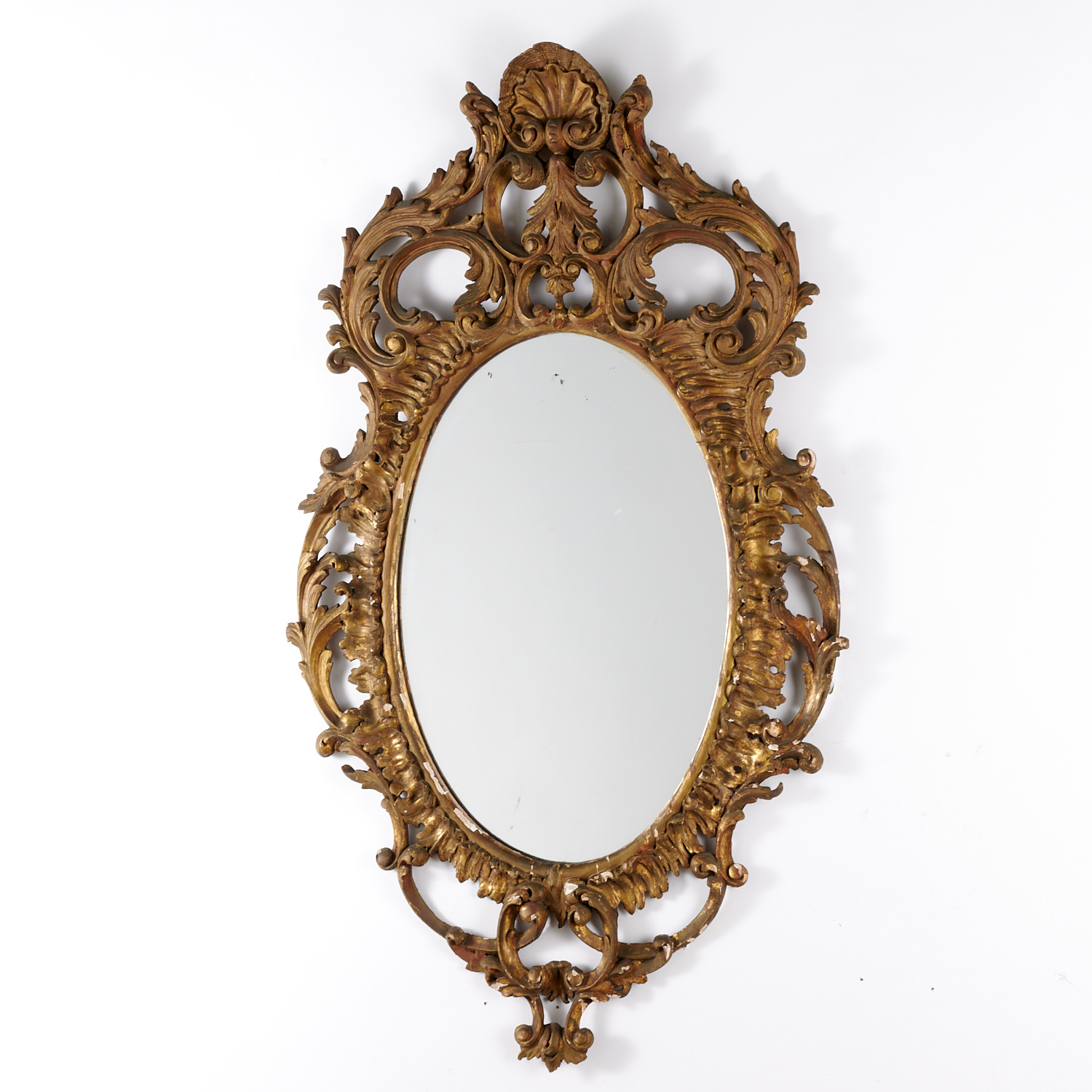 NICE GEORGE III CARVED GILTWOOD