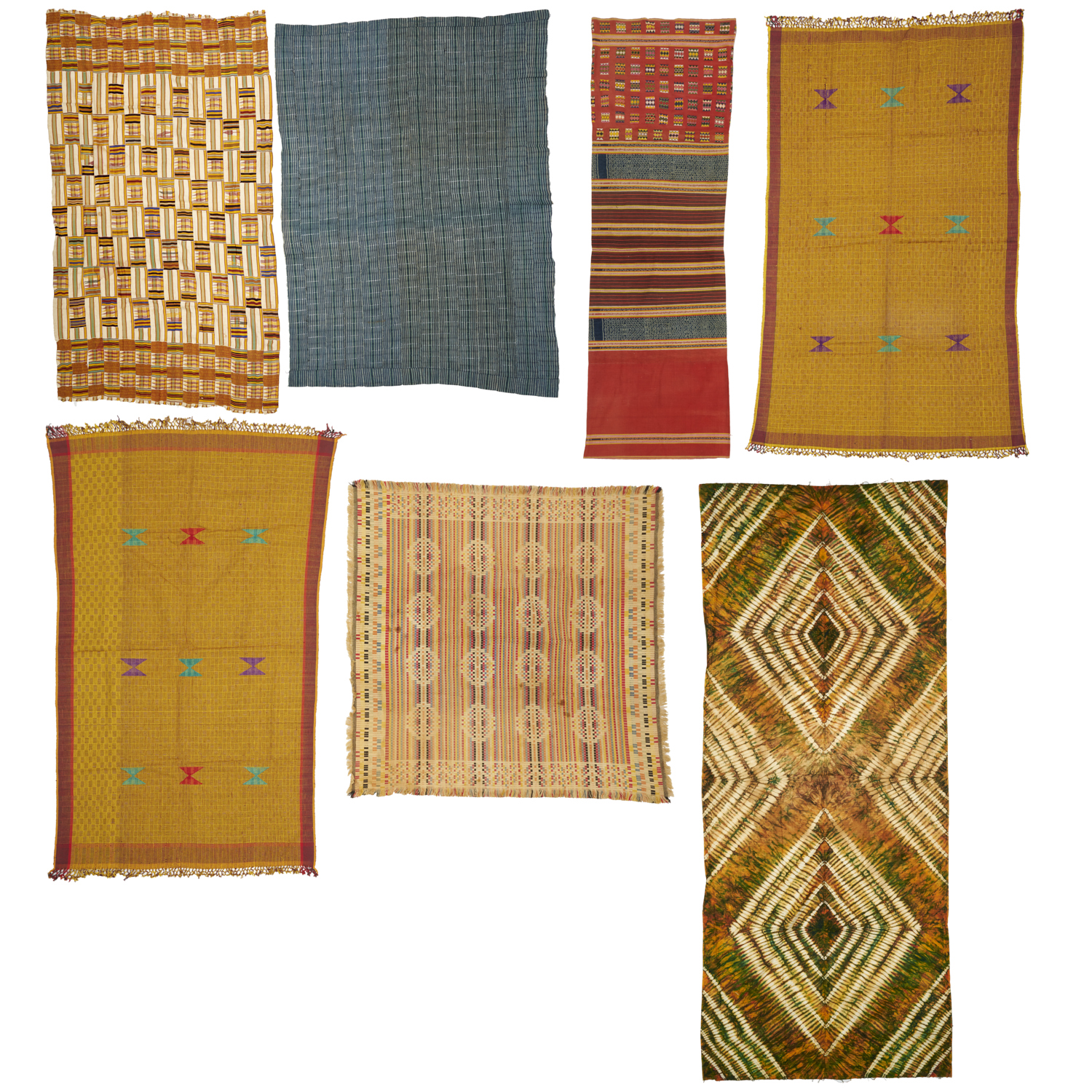 NICE GROUP (7) VINTAGE AFRICAN