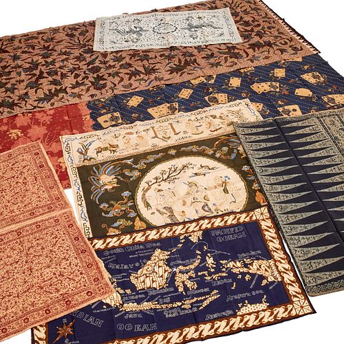 NICE GROUP VINTAGE INDONESIAN BATIK