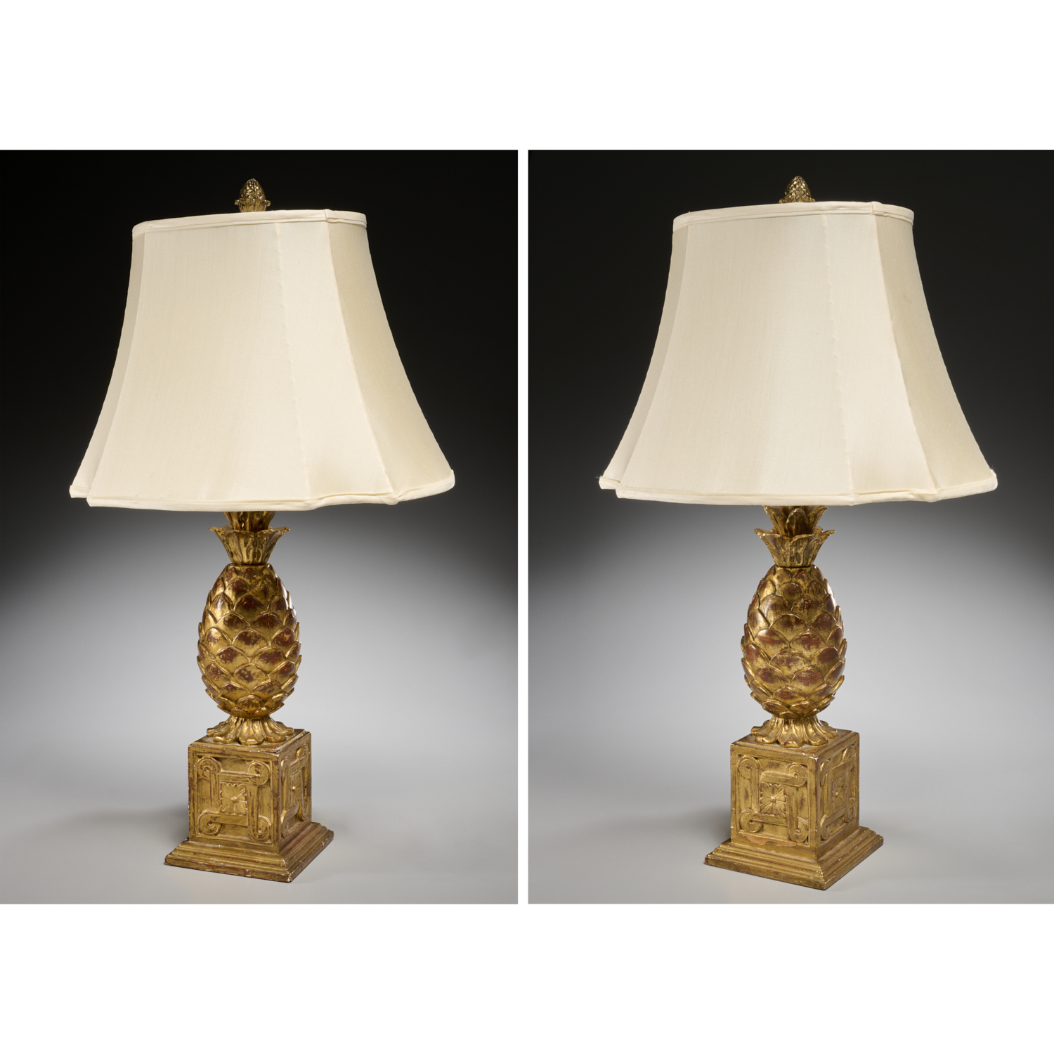 NICE PAIR ITALIAN GILTWOOD