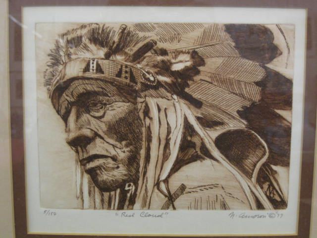 Nicholas Amorosi etching ''Red