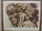 Nicholas Amorosi etching ''Red