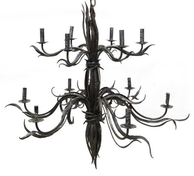 NICHOLAS BRUMDER WROUGHT IRON 12-LT