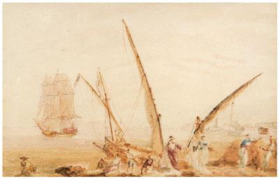 Nicholas Pocock watercolor
