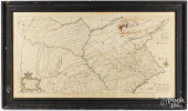 NICHOLAS SCULL MAP OF PENNSYLV