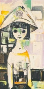 NICHOLAS TAKIS OIL ON CANVAS O