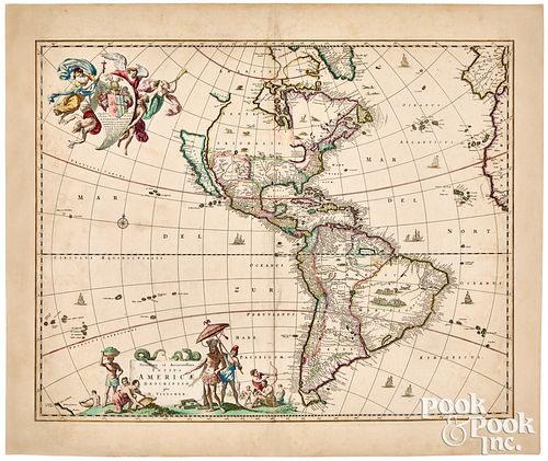 NICHOLAS VISSCHER MAP OF THE