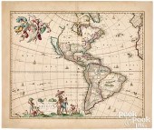 NICHOLAS VISSCHER MAP OF THE A