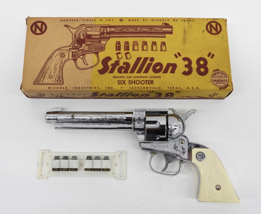 NICHOLS STALLION 38 WESTERN CAP GUN