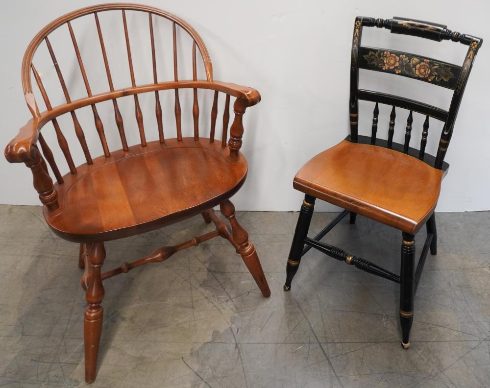 NICHOLS & STONE CHERRY ARM CHAIR