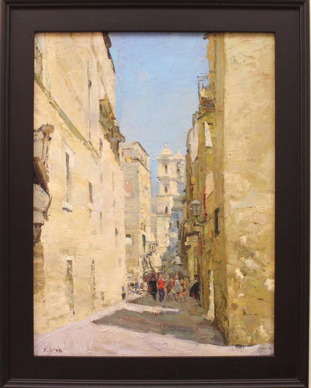 NICK STOQ OIL ON BOARD, ITALIAN