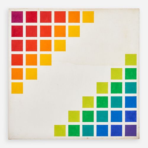 NICK VACCARO UNTITLED (1968 ACRYLIC