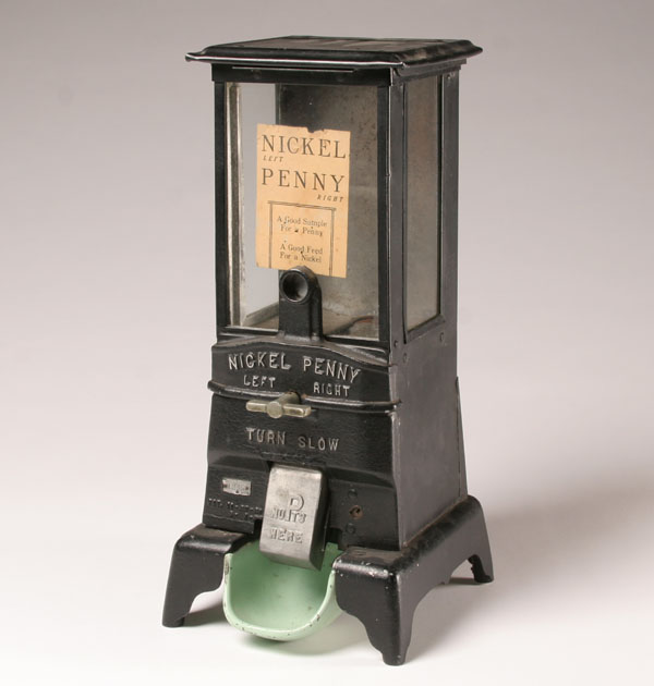 Nickel and penny cast metal