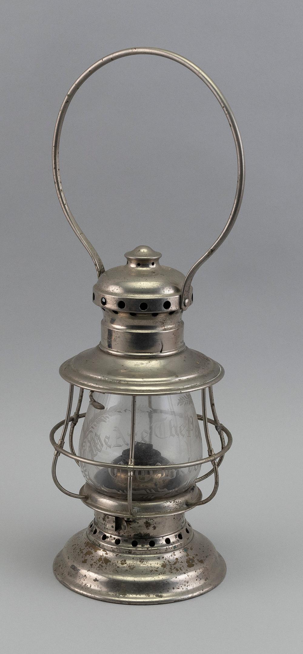 NICKEL LANTERN THIRD QUARTER OF THE
